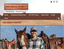 Tablet Screenshot of hoomauranch.com